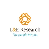 L&E Research logo